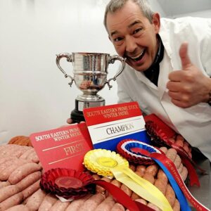 Award winning sausage maker David Bell