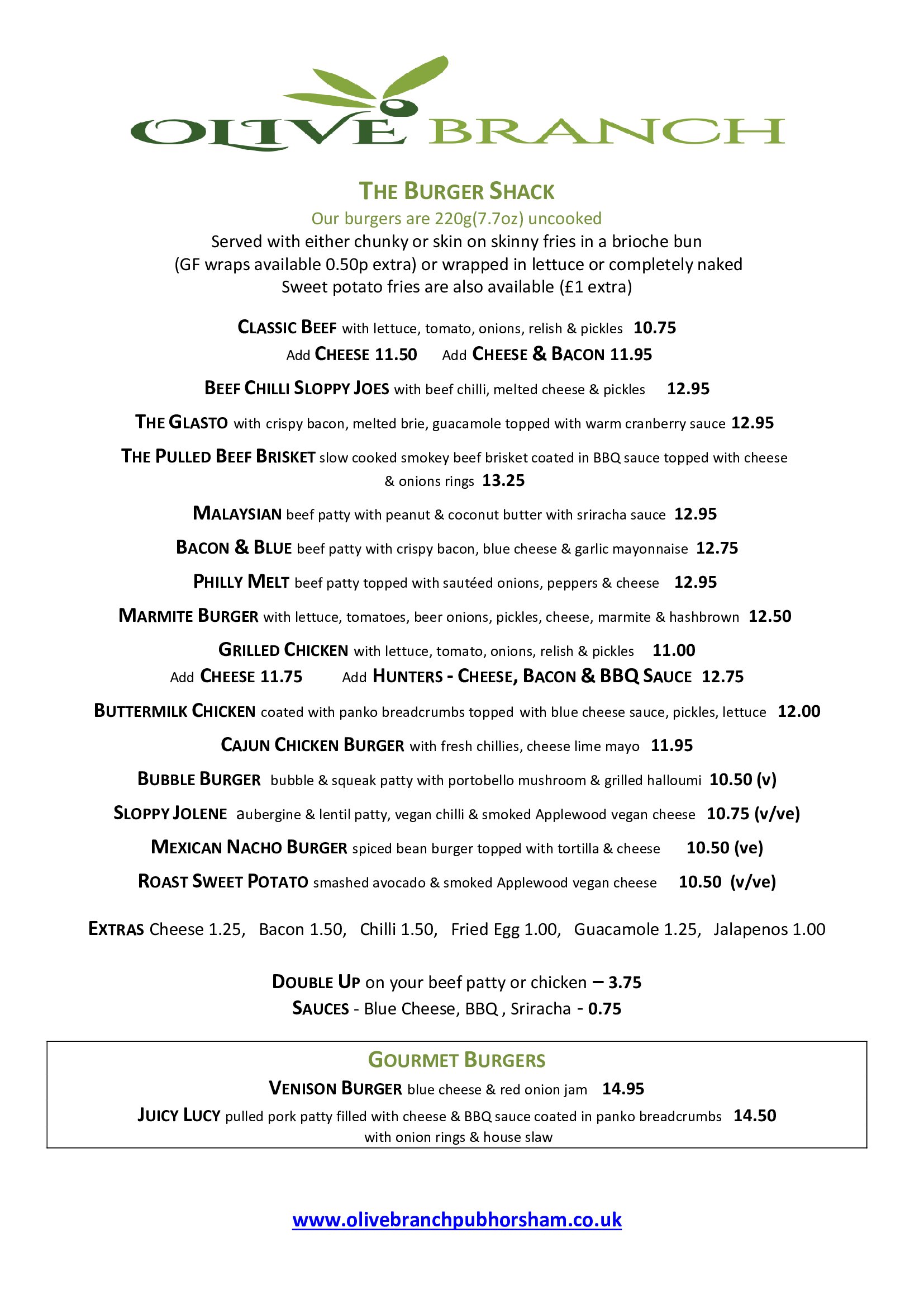 Food The Olive Branch, Horsham